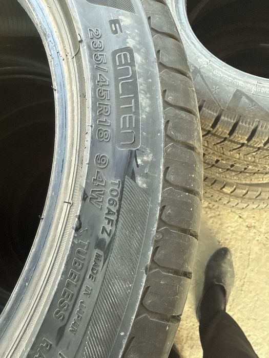 Шина и диск почти новый