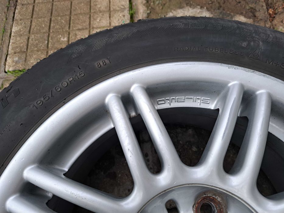 Продавам джанти 15 Stilauto mod. Mistral с подарък гуми