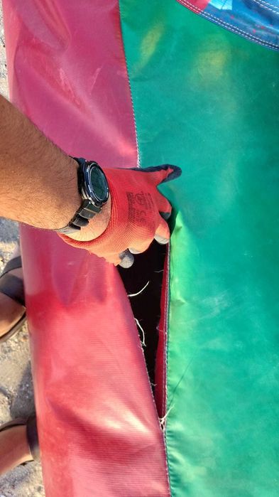 Reparatii  tobogane gonflabile și elemente diferite de la locurile de