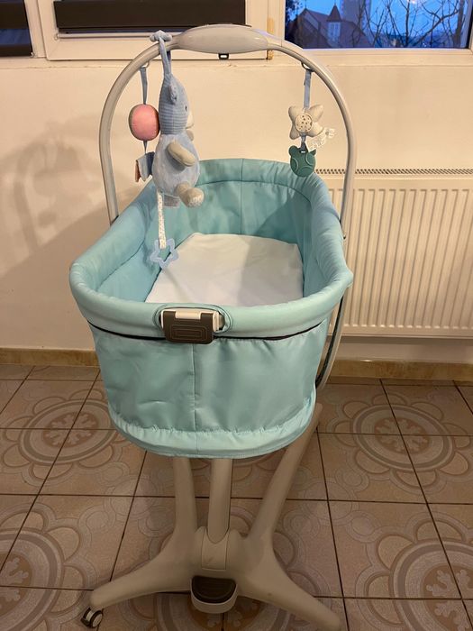 Patut / cosulet multifunctional Chicco, 4 in 1, reglabil, pe roti