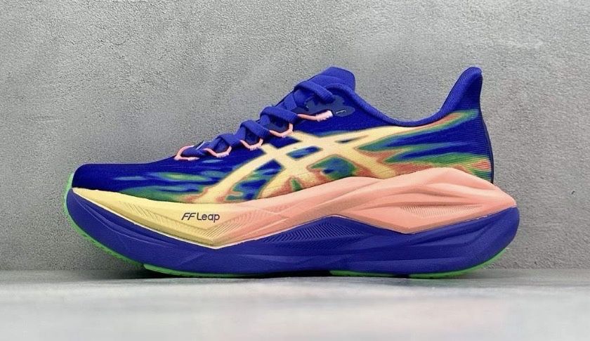 Нови мъжки маратонки ASICS Superblast 3 Cobalt Burst Light Orange