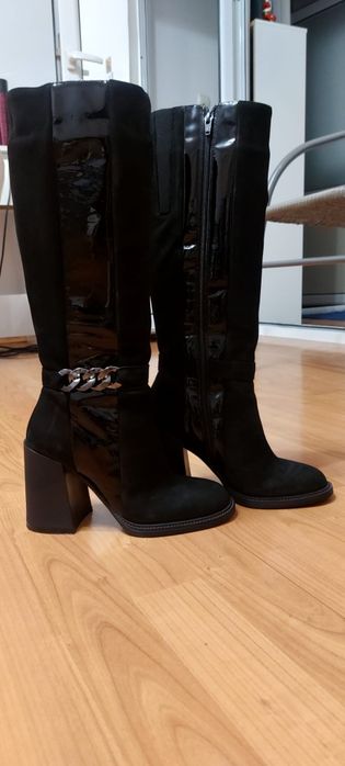 Cizme din piele naturala