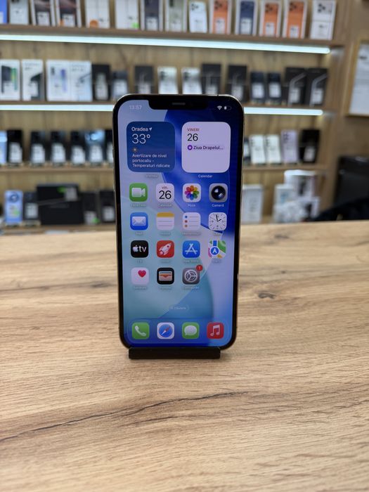 ‼️ iPhone 12 Pro Max 128Gb Gold - Sanatate bat.100% - Garantie 12 luni