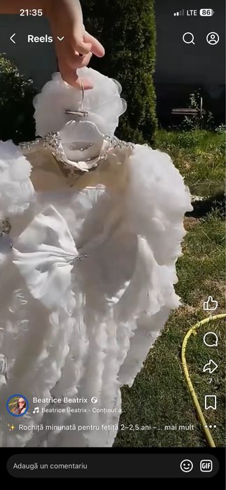 Rochita adus din spania pentru copii 2 ani maxim 2 ani jumatate