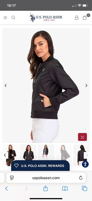 Куртка-бомбер U.S. Polo Assn.