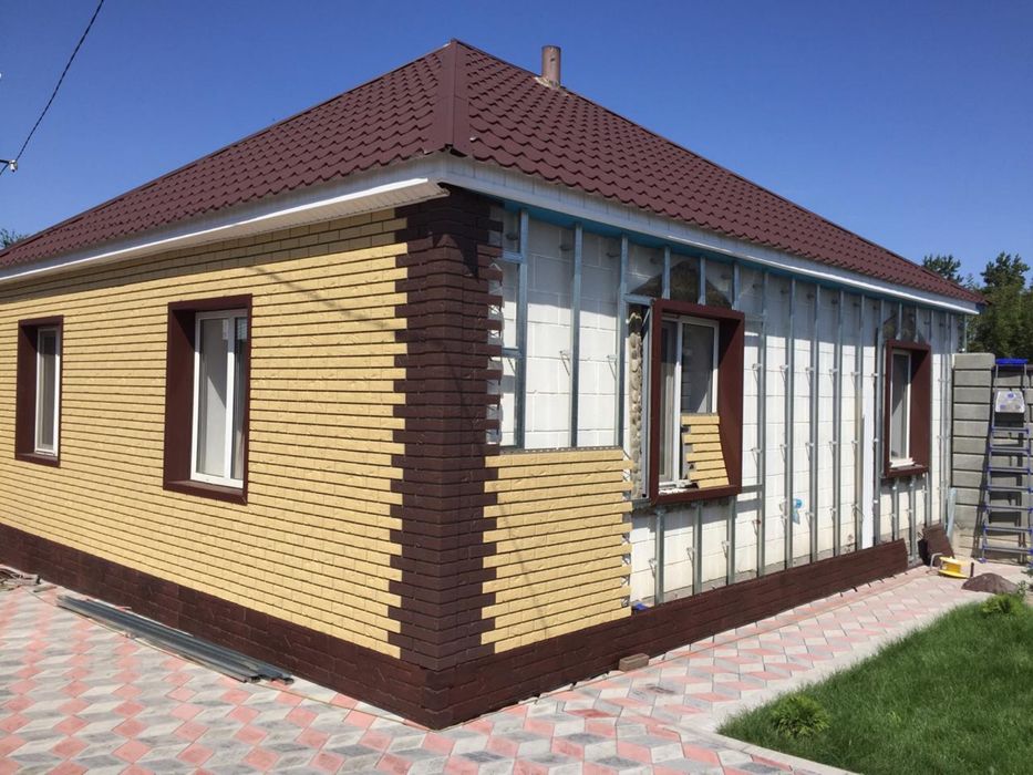 Фасадные панели под кирпич, камень. Огромный выбор