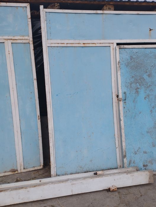 Ворота б у в комплекте