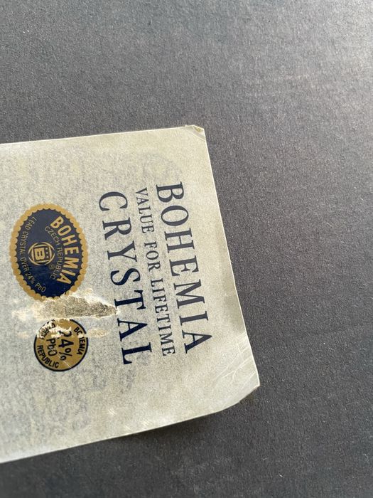 Pahare cristal Boemia