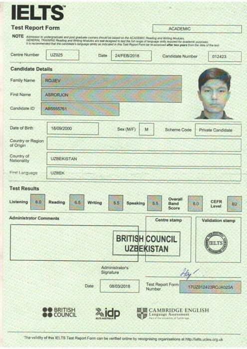 IELTS instructor (Get 7.5 and 8.0) !!!