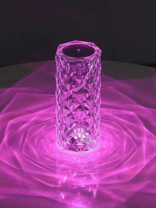 Кристаллический светодиодный светильник с пультом