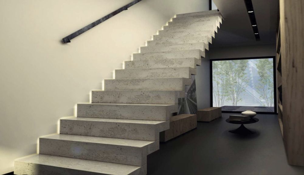 Лестница бетонная