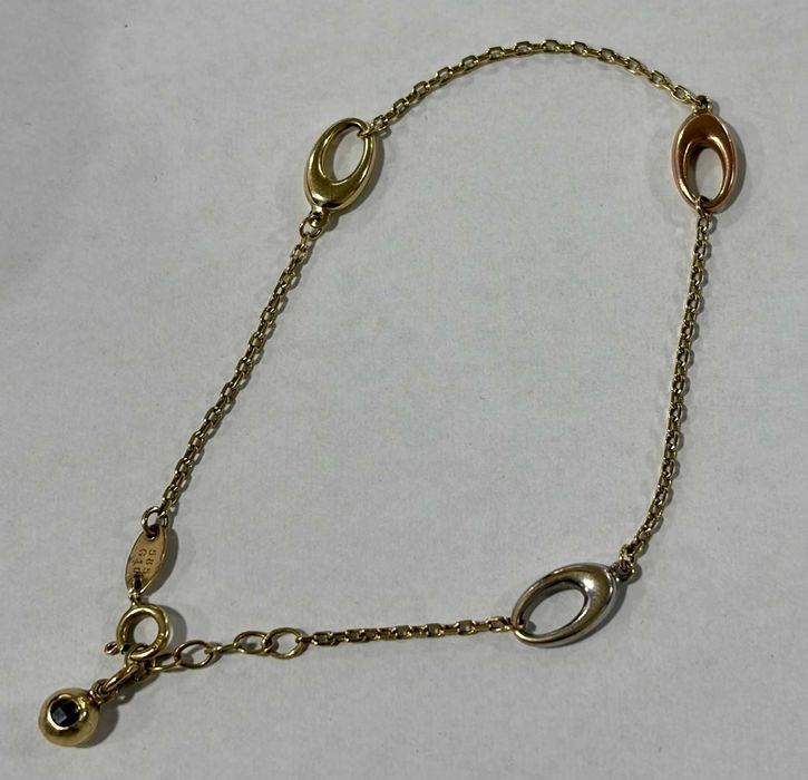 Златна гривна 1.9 грама 14 карата 858