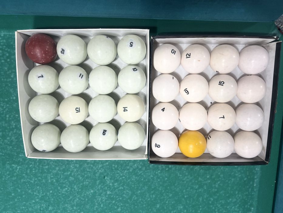 шары для бильярда 3 комплекта
