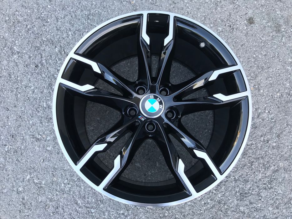18-Bmw Style 663M Black Polish 5x112 8,5j-9,5j et30-40 G seria G30-31