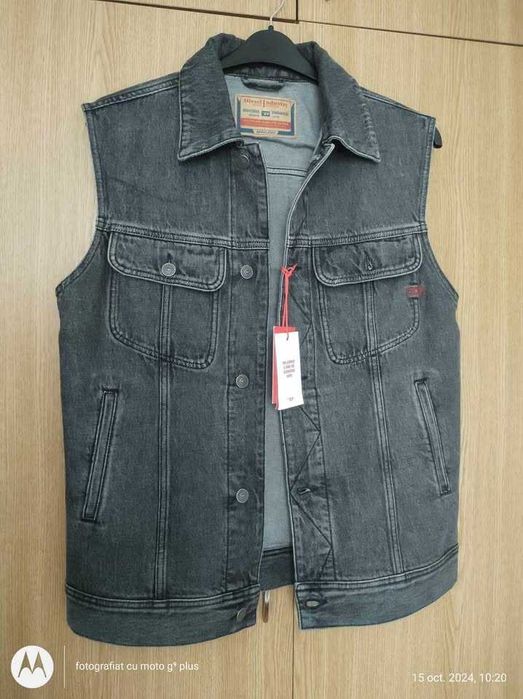 Vesta Diesel Denim D-BARCY-SM pt.bărbați,negru/gri ,(Super Ofertă).