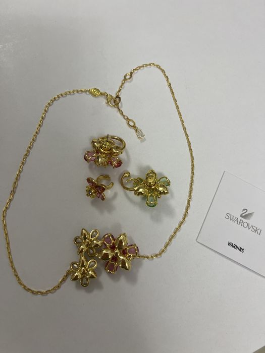 Pandantiv+ cercei Idyllia x swarovski