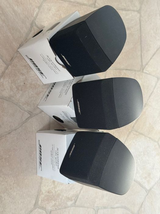 Set 3 sateliți pasivi Bose Acoustimass Signle Cube