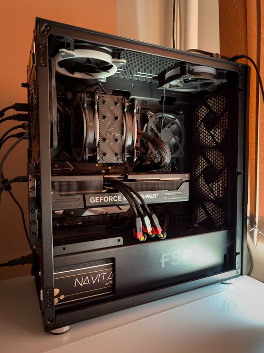Геймърски компютър R7 5800X3D / RAM 32GB / RTX 4080