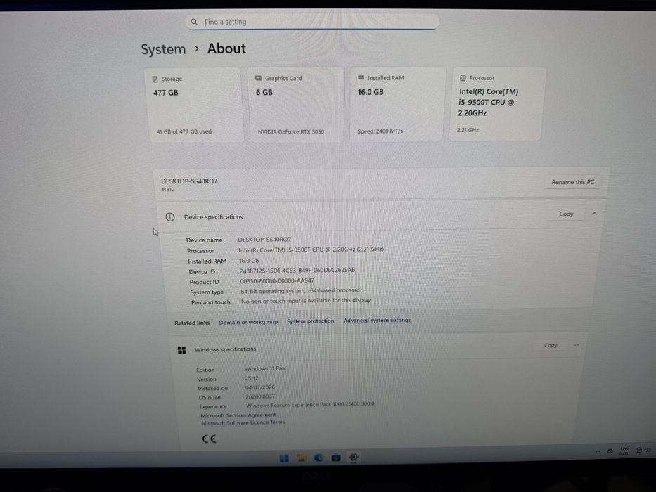 PC Gaming / RTX 3050 / CreativAmanet