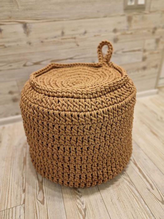 Пуф Макраме за плаж , бар , ресторант или градина