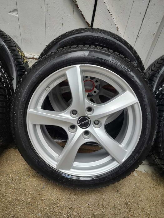 Лети джанти 17" 5х112 зимни гуми 195/55/17