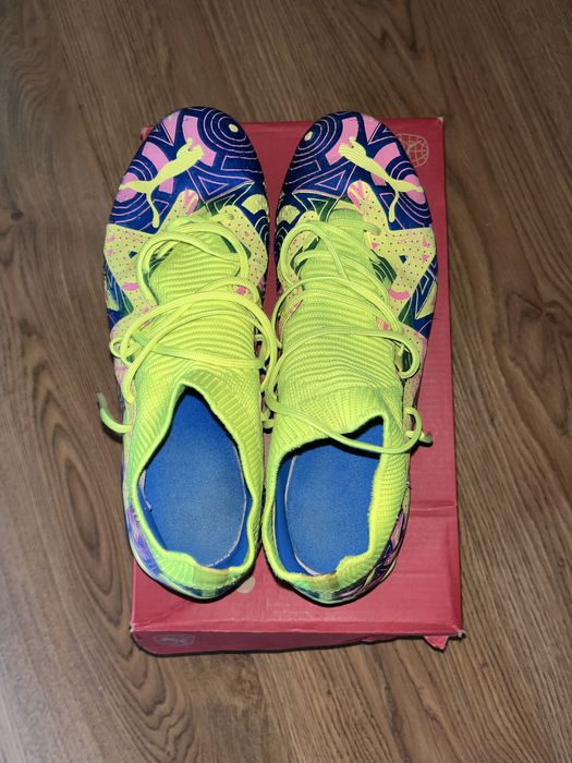 ghete de fotbal puma neymar multicolor
