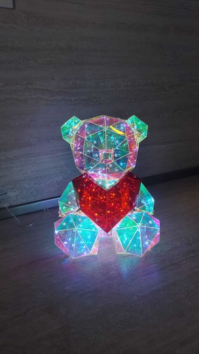 3д светещо мече в луксозна кутия