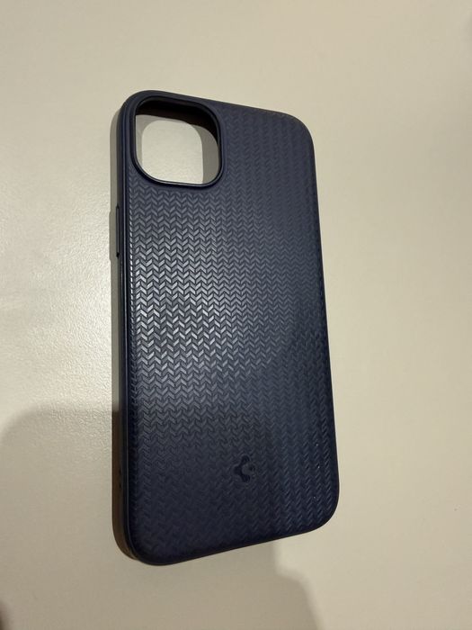 Spigen  Husa iPhone 15 Plus Mag Armor cu MagSafe Blue