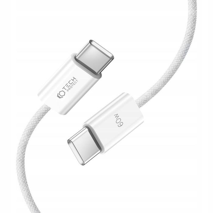 Кабел Tech-Protect UltraBoost За IPhone 15 Серия, PD60W / 3A, 100cm