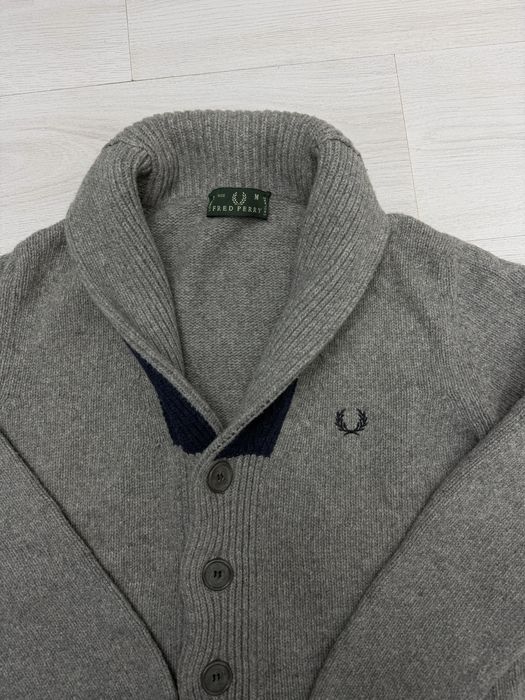 Fred Perry Вълнена Мъжка Жилетка / М / Оригинал