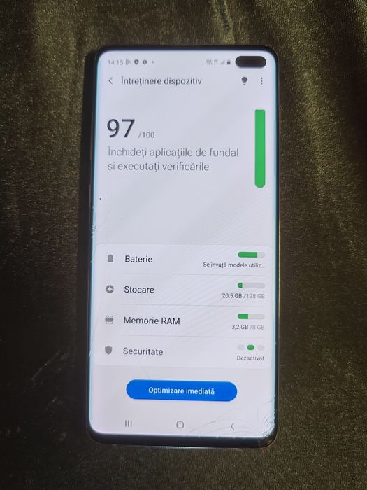 Samsung s10+ ( sticla sparta ,piese)
