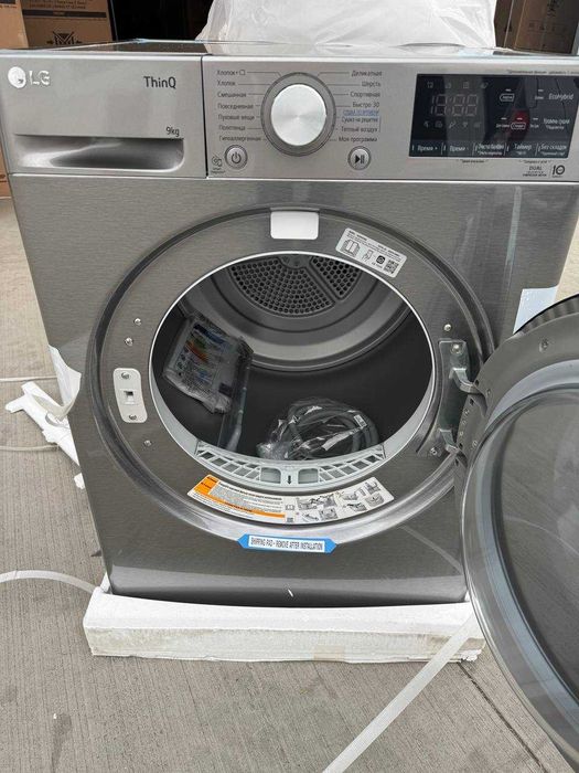 Сушильная машина LG 9кг DC90V5V9S Inverter Wi-Fi с тепловым насосом
