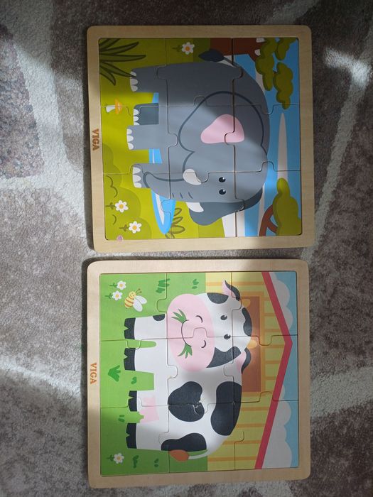 2 Puzzle  VIGA copii mici