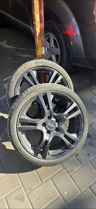 Jante 5×112 r18 anvelope vară 4 buc