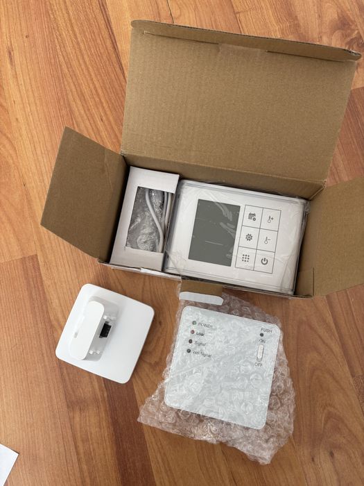 Termostat inteligent RF+WIFI Compatibil Alexa si Google home