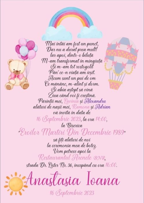 Invitatii nunta botez plicuri de bani