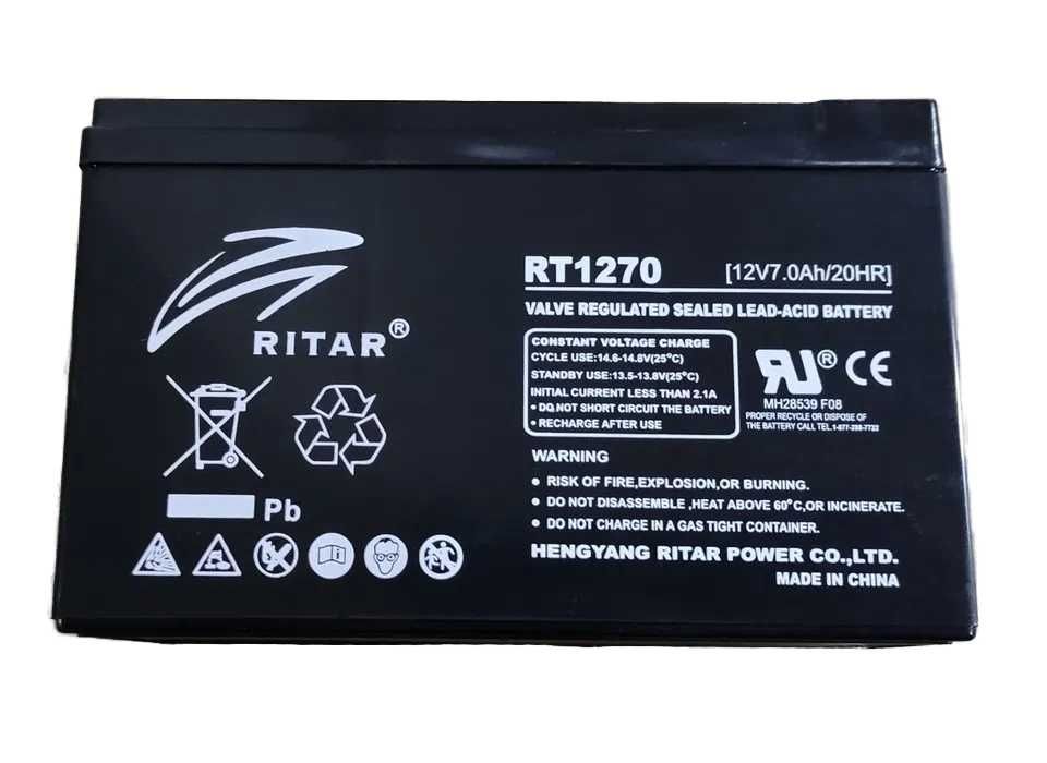 Аккумуляторная батарея Ritar RT1270 (12V, 7.0Ah)
