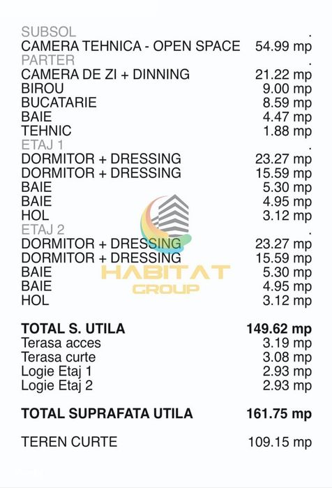 Vanzare vila spatioasa S+P+2E 217 mp Grand Arena