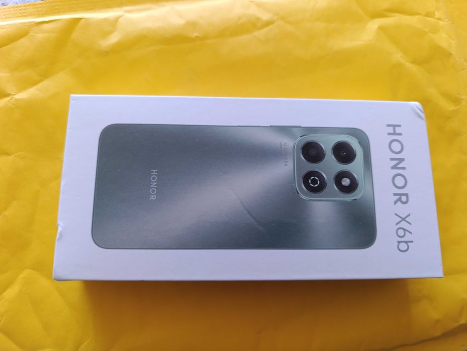 Honor x6b smart phone 4/128GB смарт телефон чисто нов
