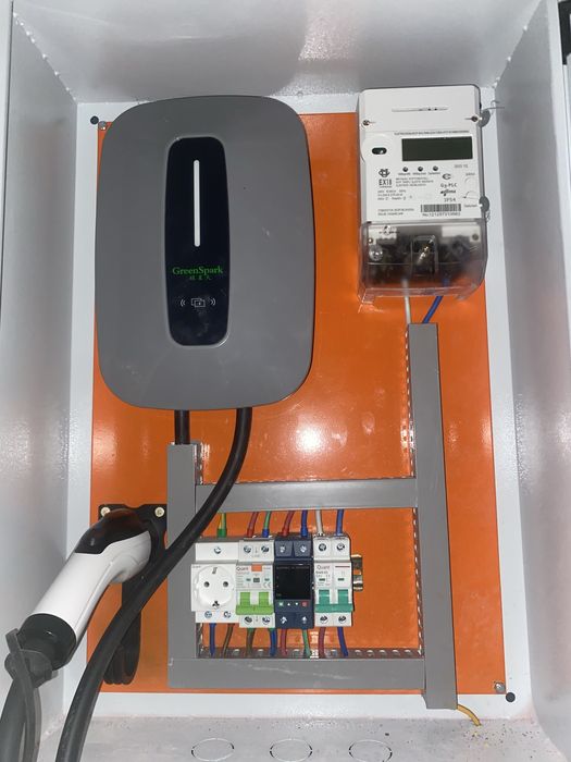 Электромобиль зарядка установка