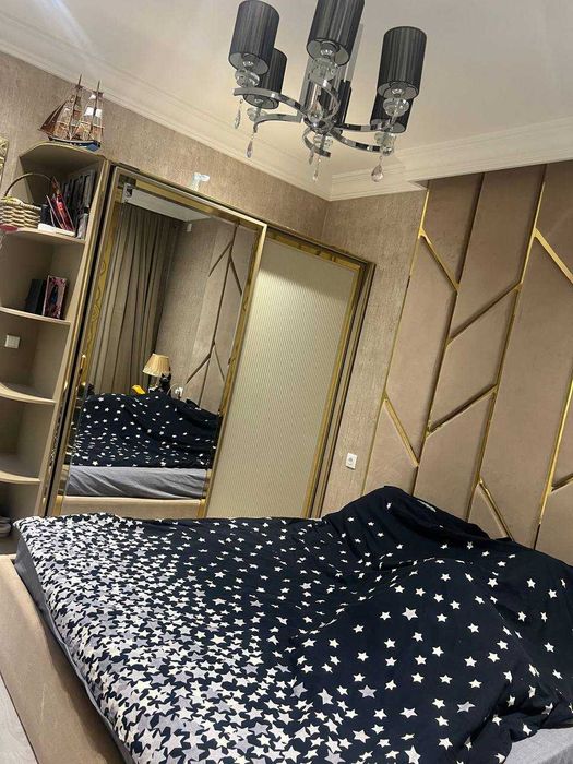 Продаётся 5/1/5 на Карасу-1 С ремонтом Мебель Техника Ориентир Конечка