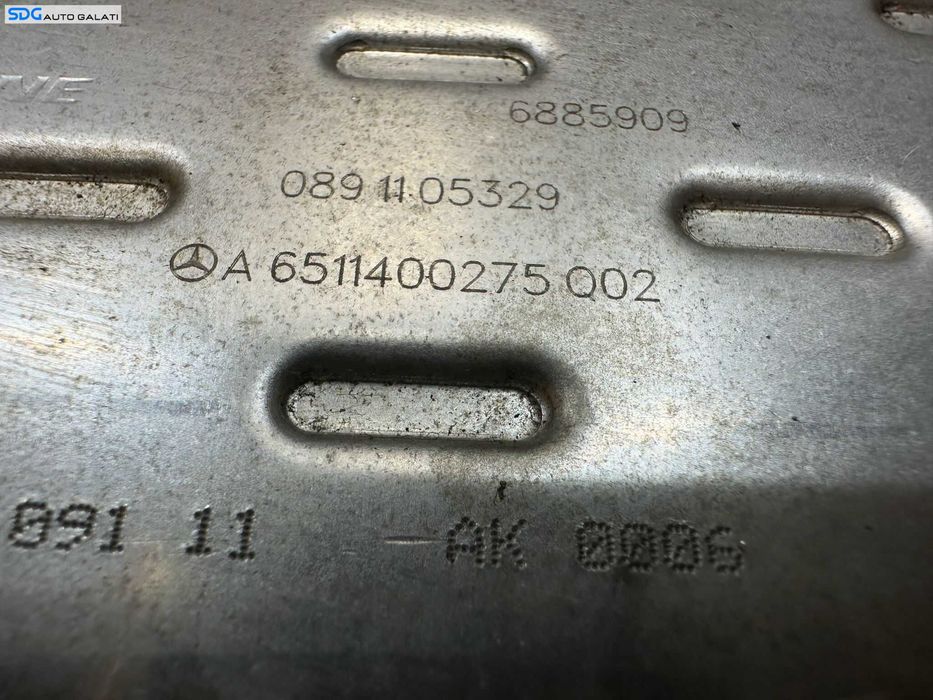 Racitor Gaze EGR Mercedes Clasa C Class W204 2.2 CDI 2007 - 2014 Cod A6511400275 [X3283]