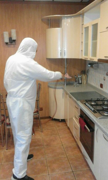 ДЕЗИНФЕКЦИЯ! Помещение от всех видов вредителей и от вирусов.