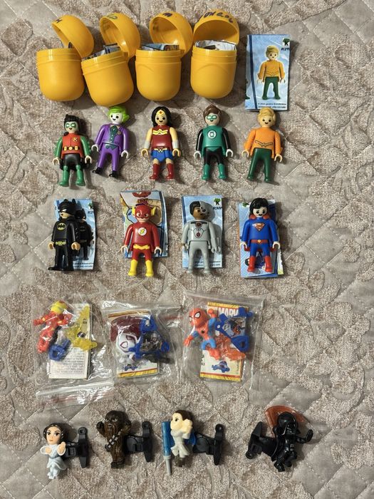 Киндер фигурки из разных серий