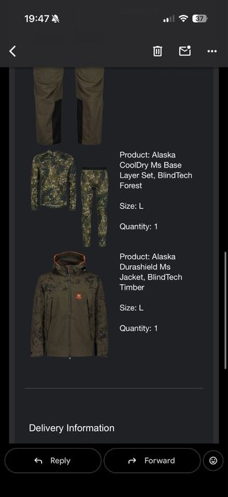 Ловни дрехи Alaska 1795
