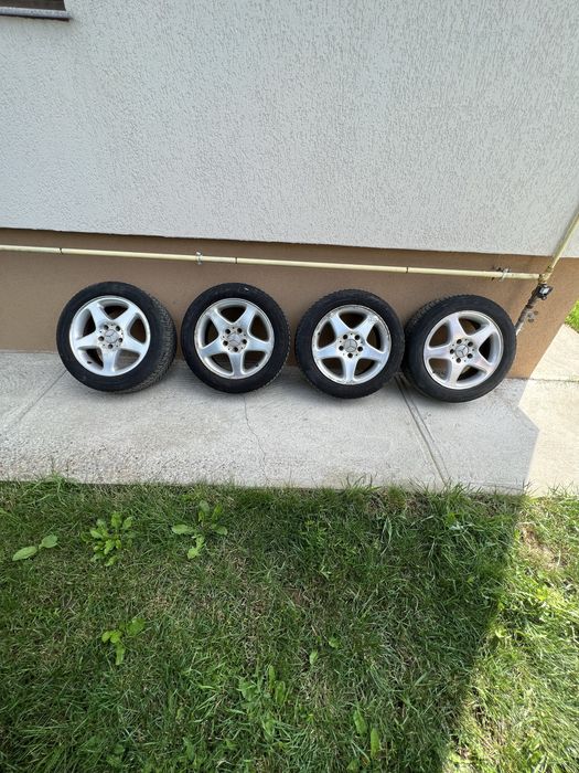 Jante originale mercedes 16 cauciucuri iarna Dunlop