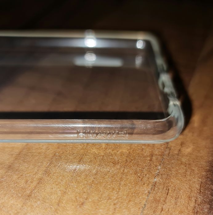 Husa silicon antisoc originala Huawei Clear Case P30
