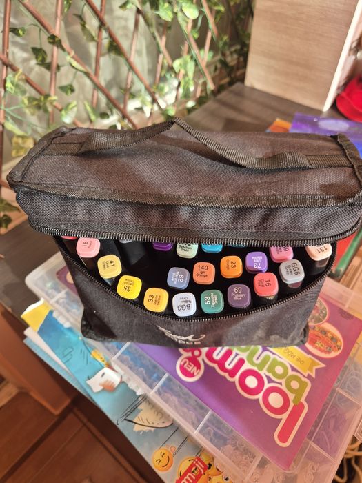 Комплект от маркери с алкохолна основа 80 бр