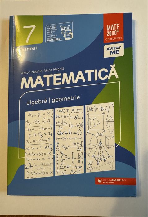 Carte matematica consolidare