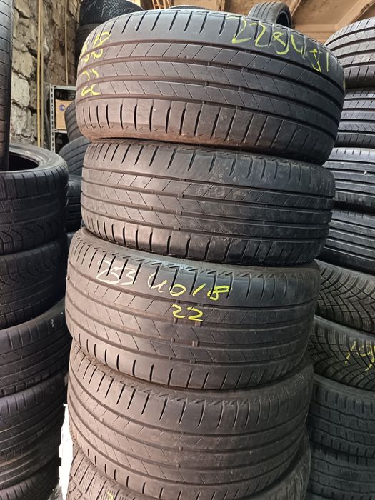 Anvelope vara 225 45 18 și 255 40 18 Bridgestone 2022 6-7mm